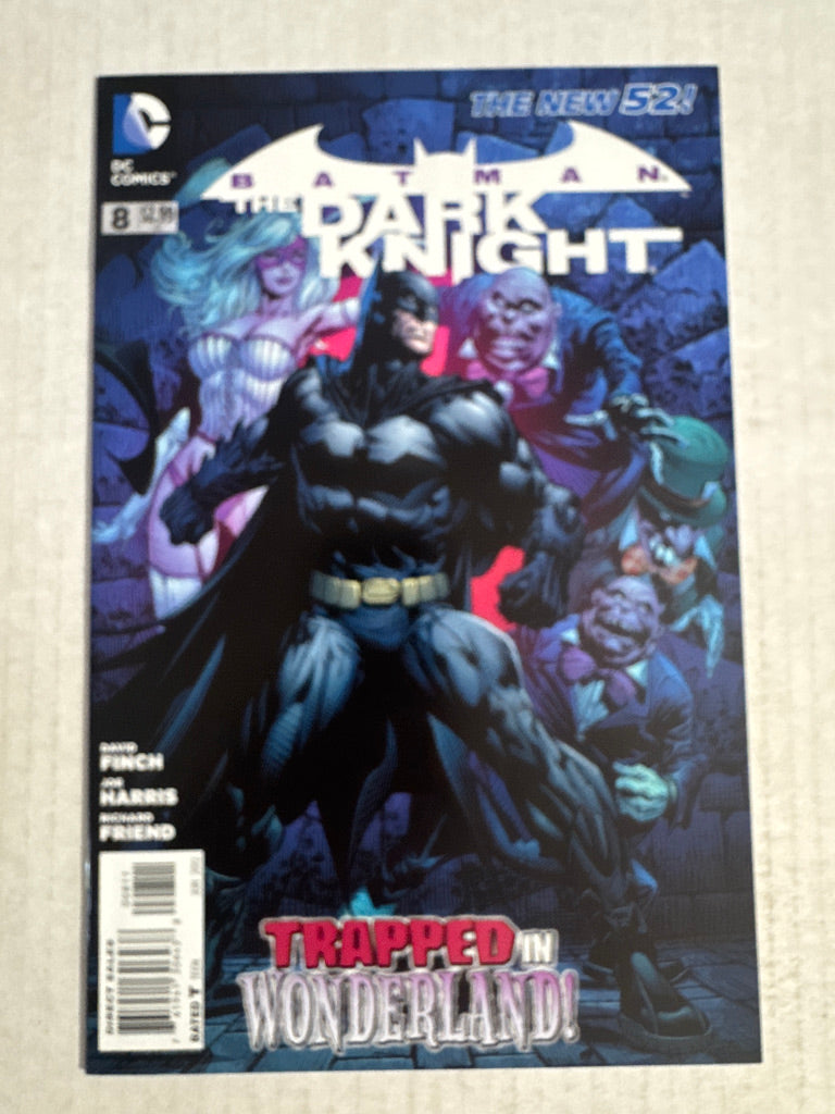 BATMAN THE DARK KNIGHT #8 Vol 2 NM David Finch Cover