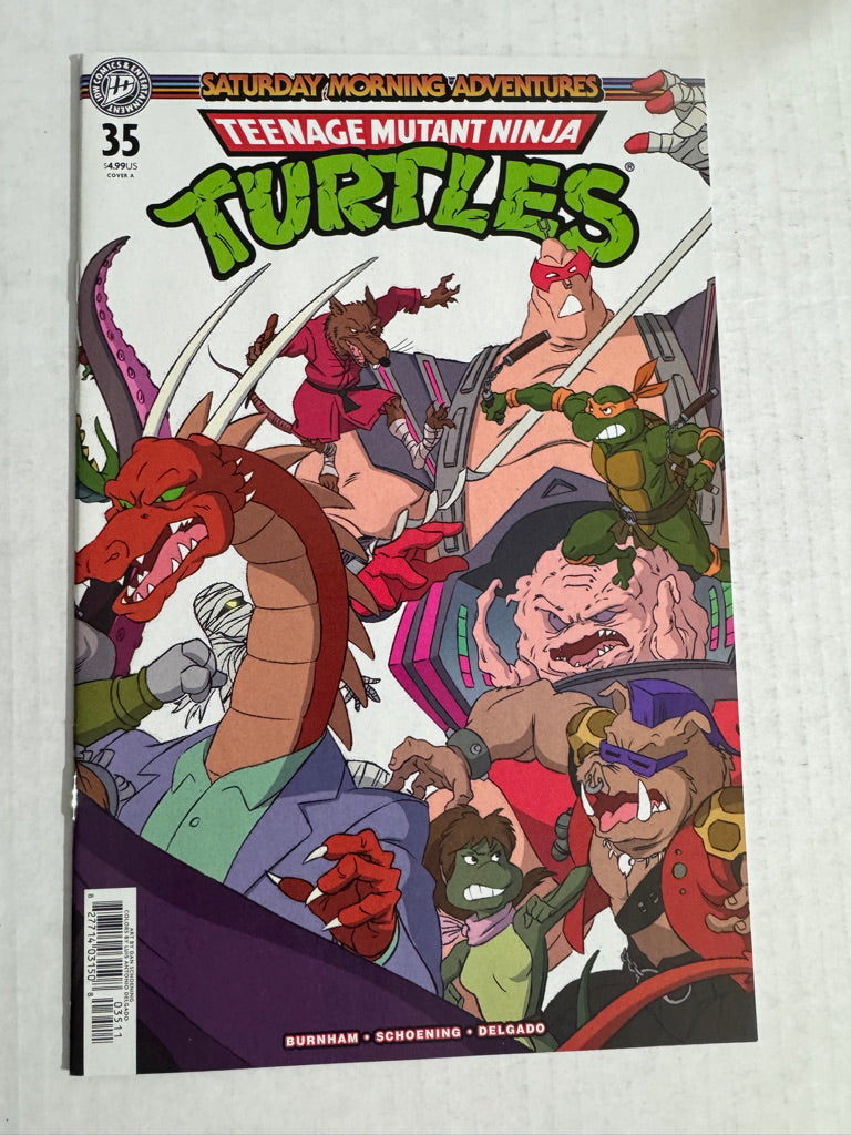 TEENAGE MUTANT NINJA TURTLES SATURDAY MORNING ADVENTURES #35 NM