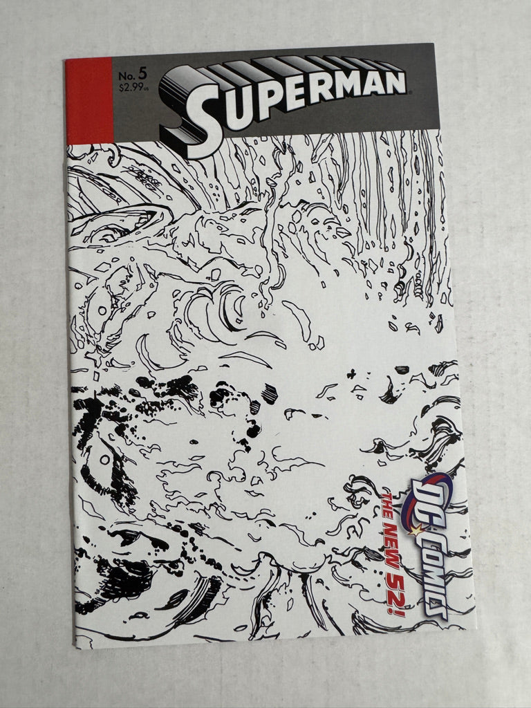 SUPERMAN #5 Vol 3 NM 1:25 George Perez Sketch Variant