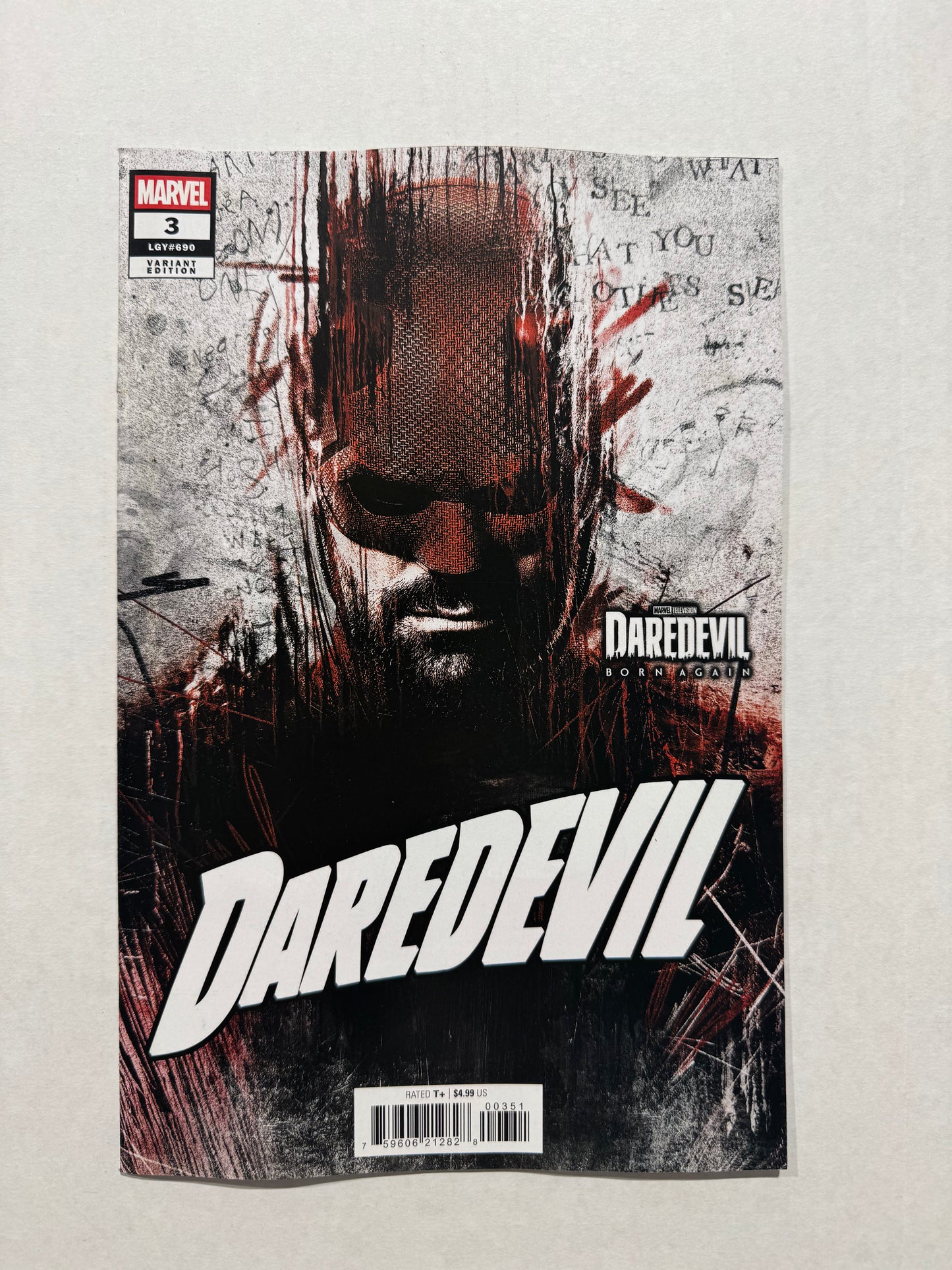 DAREDEVIl #3 Vol 9 NM Charlie Cox Photo Variant