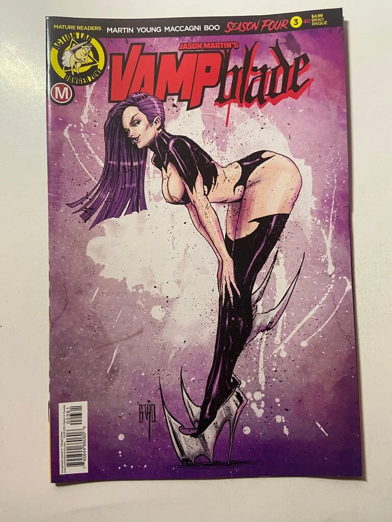 VAMPBLADE Season Four #3 NM Brao Risque Variant