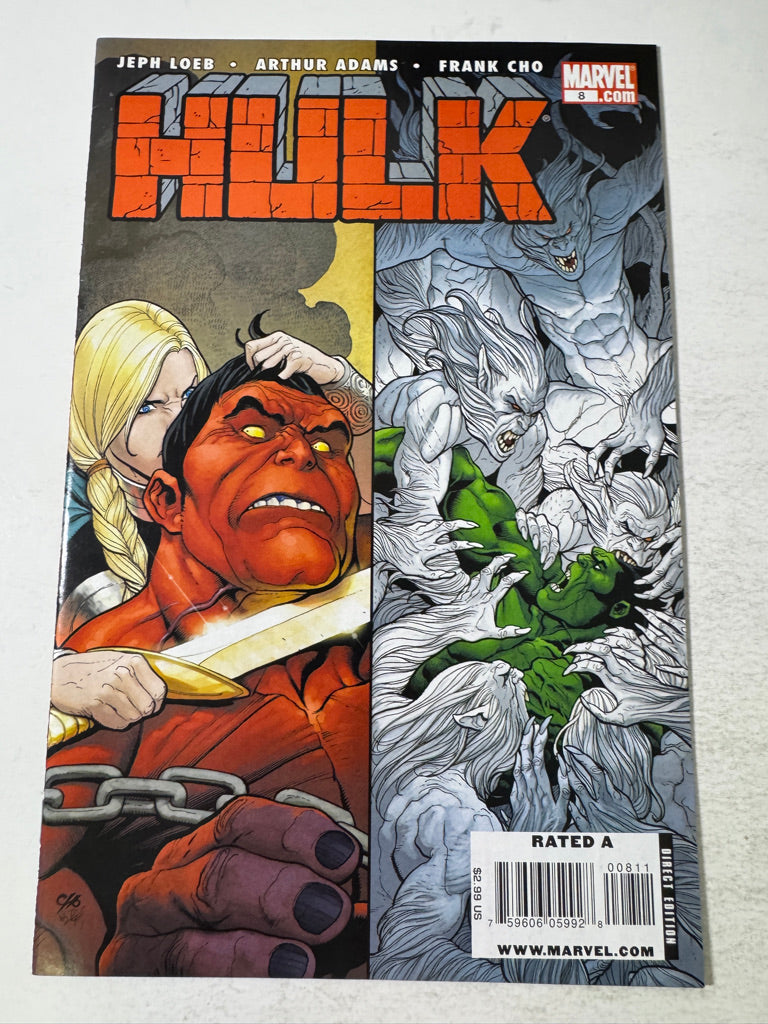 HULK #8 VF/NM Frank Cho Cover