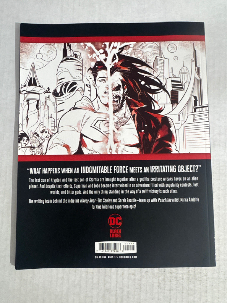 SUPERMAN VS LOBO #1 NM- Mirka Andolfo Cover