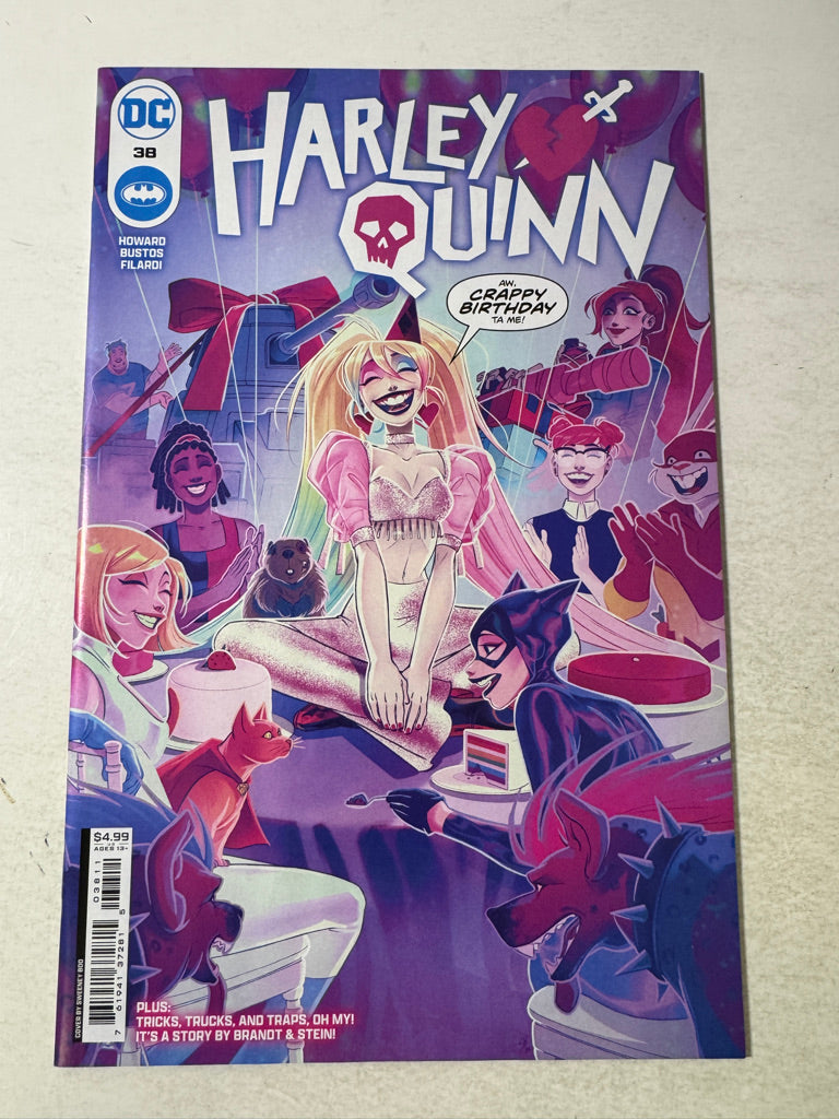 HARLEY QUINN #38 Vol 4 NM Sweeney Boo Cover