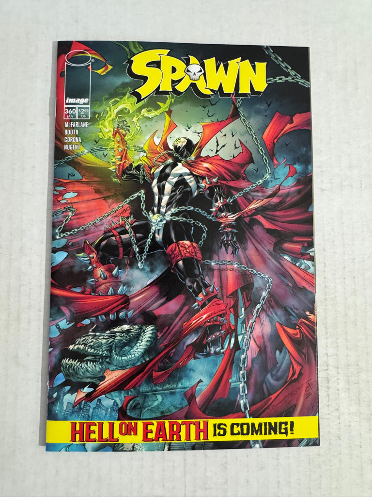 SPAWN #360 NM Brett Booth Variant