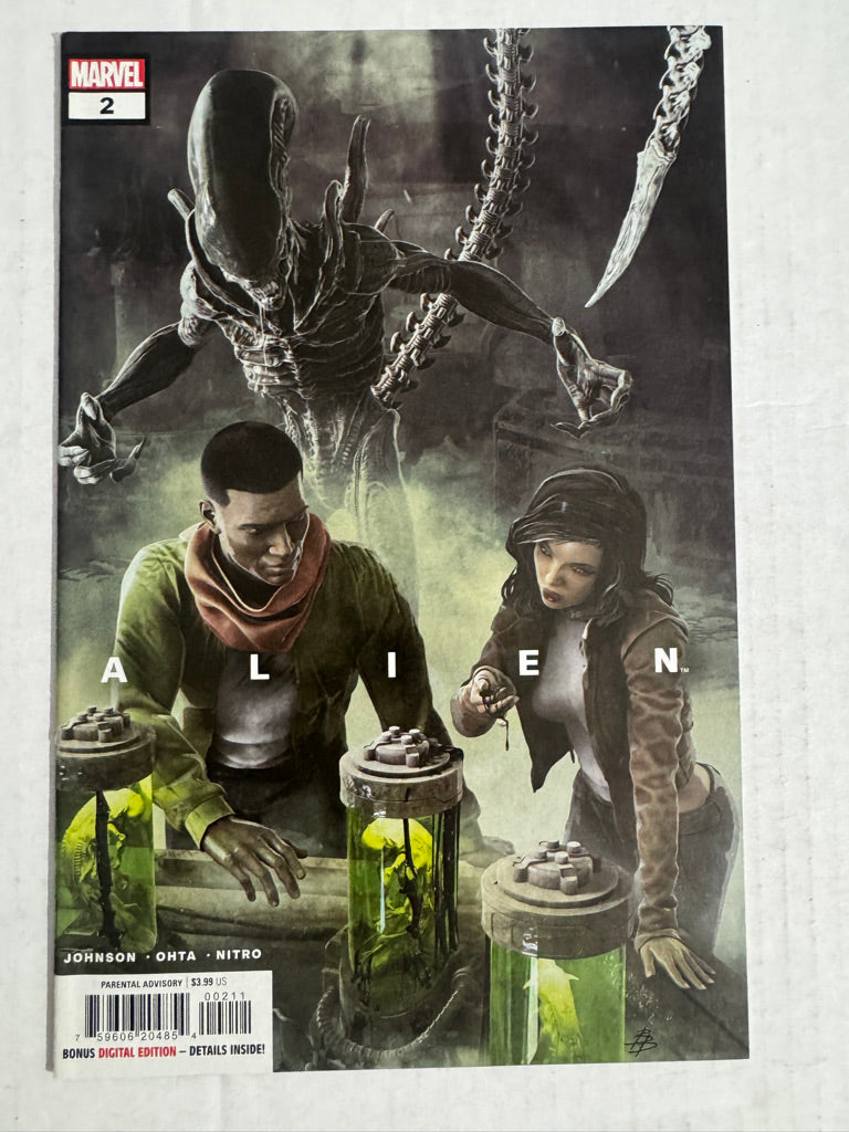 ALIEN #2 Vol 2 NM Bjorn Barends Cover