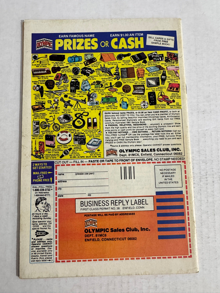 AMAZING SPIDER-MAN #220 FN/VF NEWSSTNAD