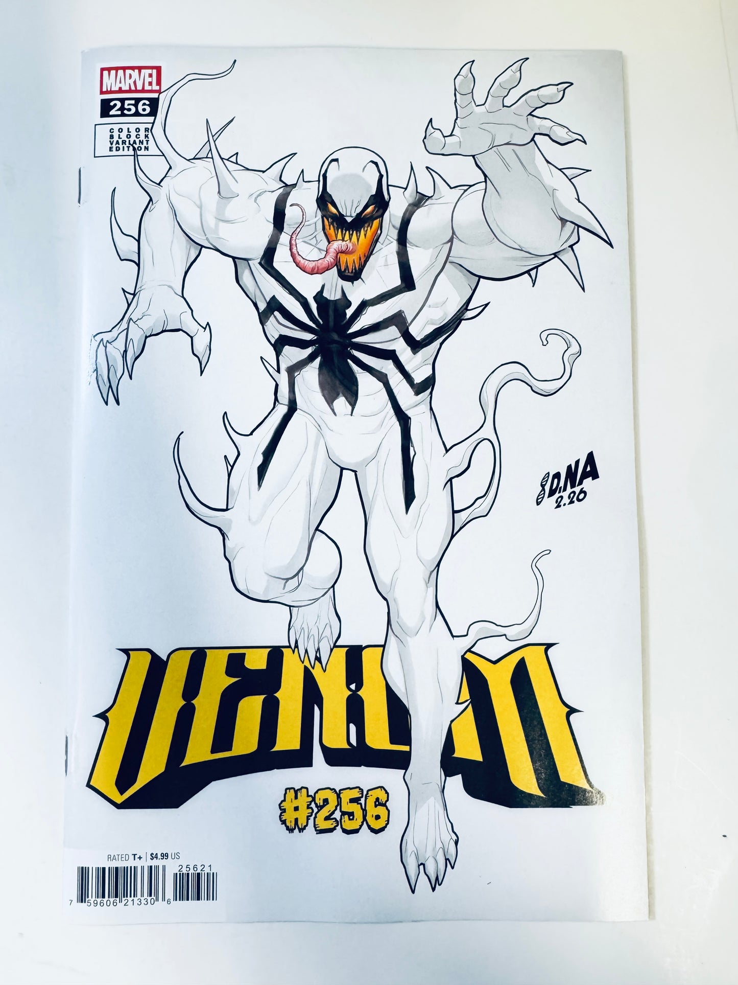 VENOM #256 NM Nakayama Color Block Variant (Copy)