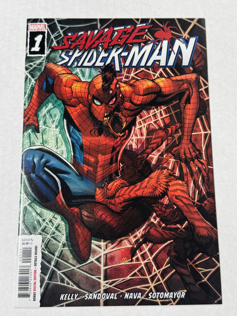 SAVAGE SPIDER-MAN #1 NM Nick Bradshaw Cover
