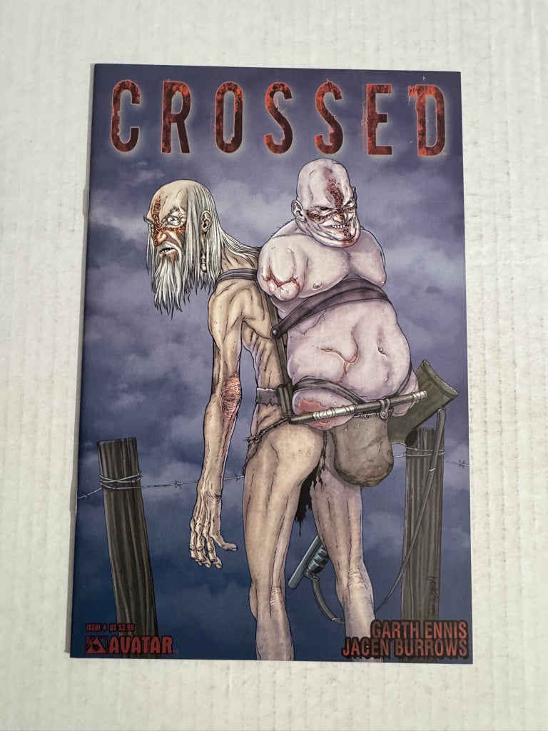 CROSSED #4 NM Jacen Burrows Cover