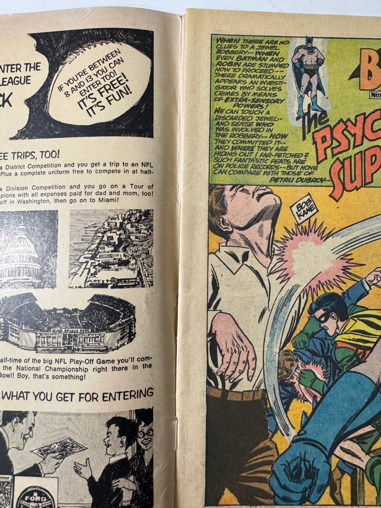 BATMAN #196 VG PRODUCTION ERROR