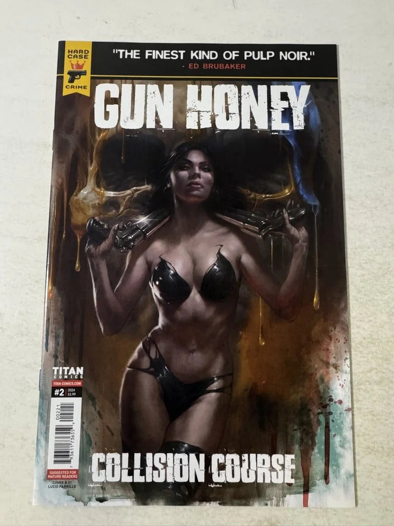 GUN HONEY Collision Course #2 NM Lucio Parrillo Variant