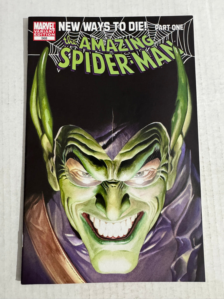 AMAZING SPIDER-MAN #568 VF/NM Alex Ross Variant