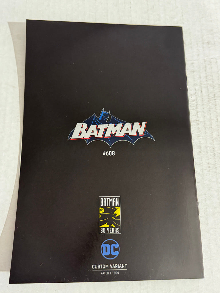 BATMAN #608 NM Jim Lee Foil Fan Expo Virgin Exclusive Variant