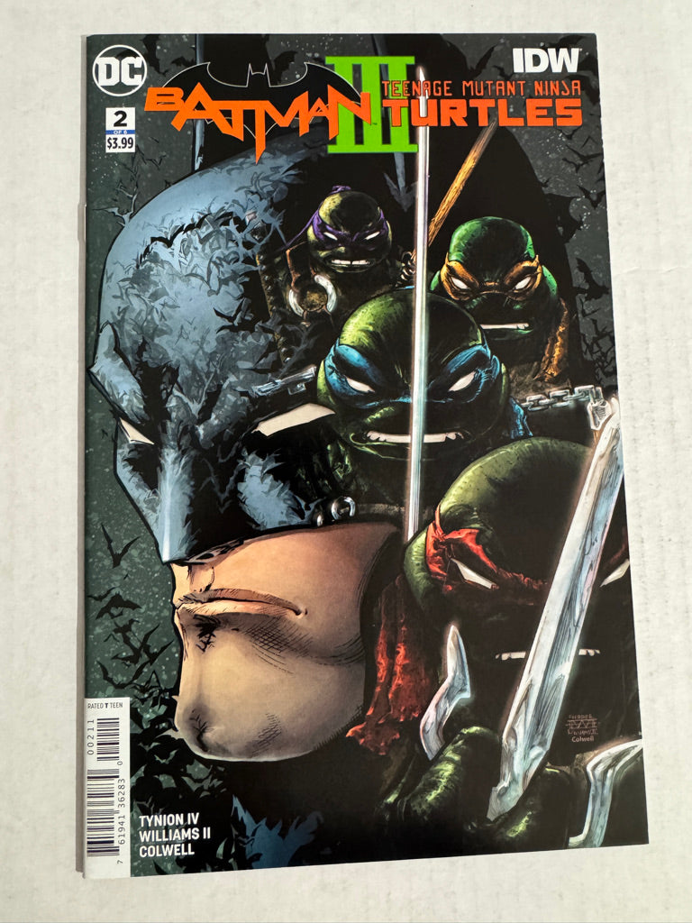 BATMAN TEENAGE MUTANT NINJA TURTLES III #2 NM