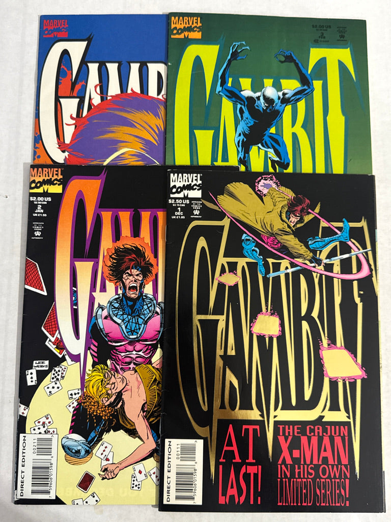 GAMBIT #1-4 VF- SET