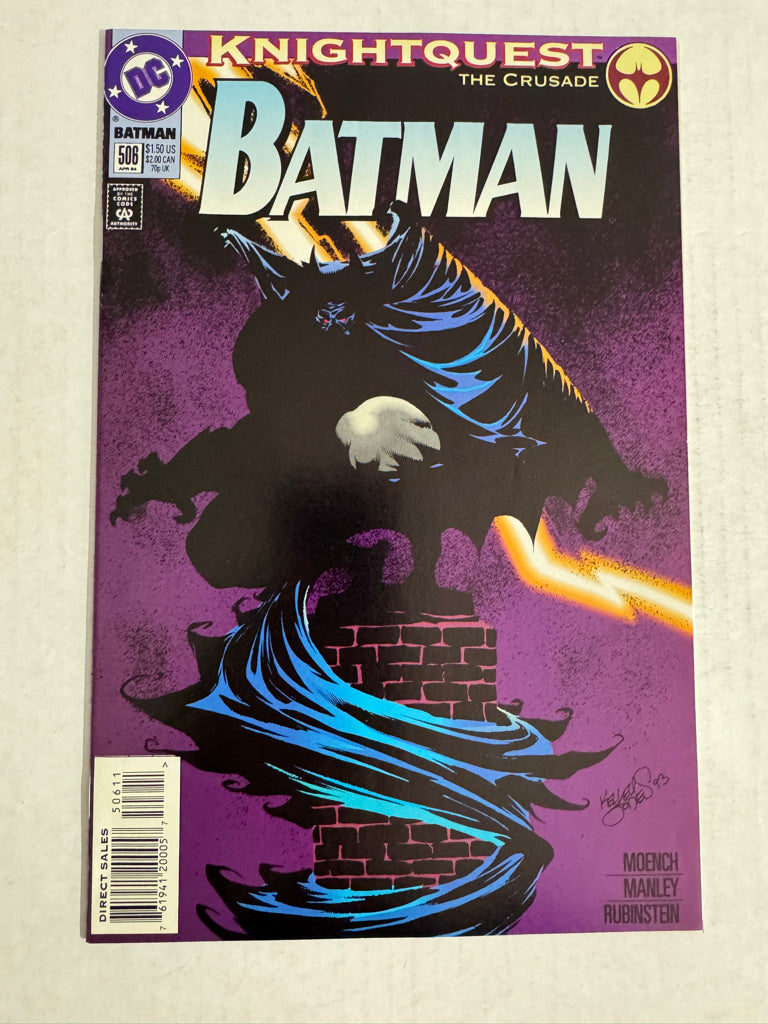 BATMAN #506 NM Kelley Jones Cover