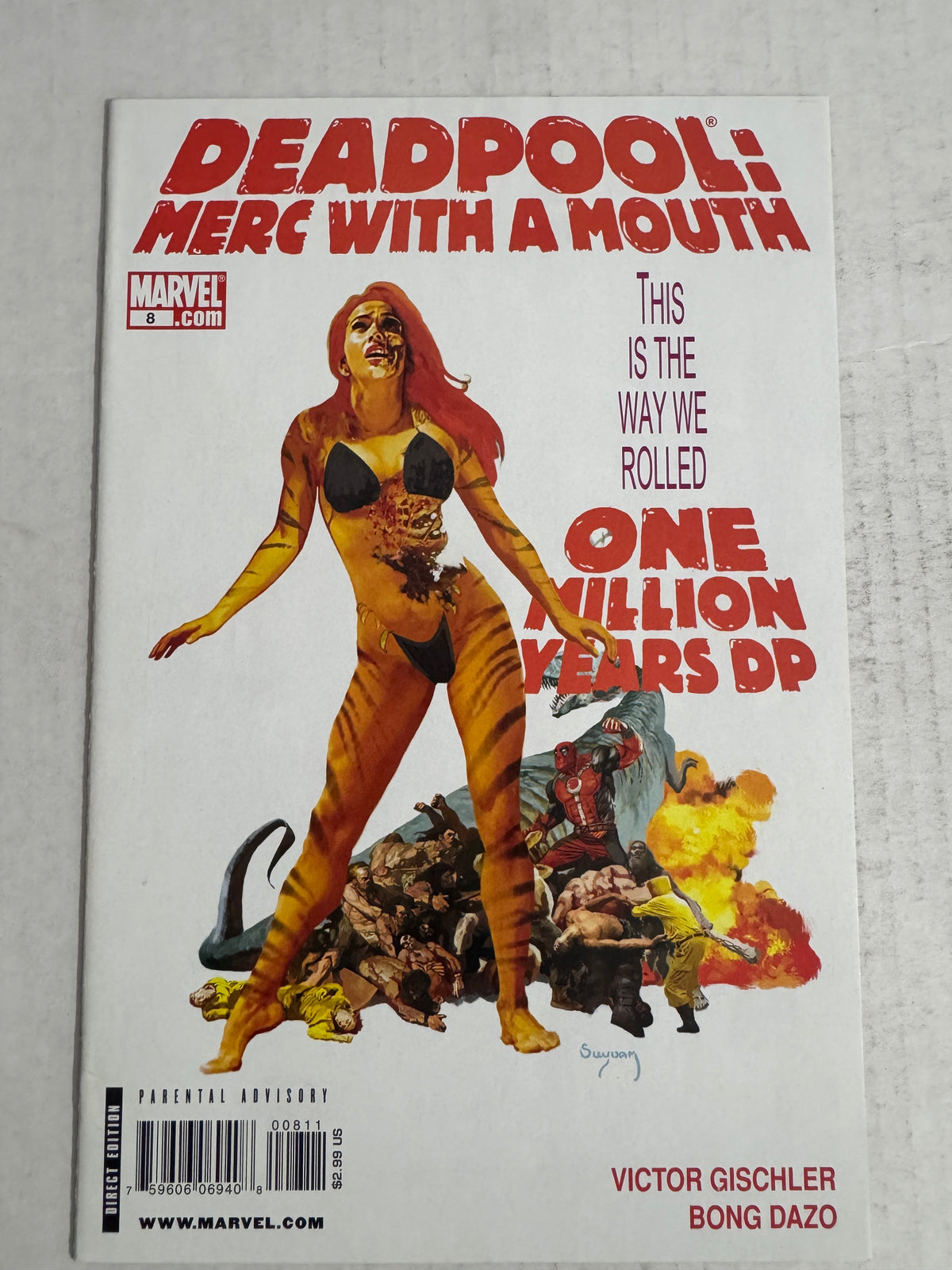 DEADPOOL MERC WITH A MOUTH #5 Arthur Suydam Cover