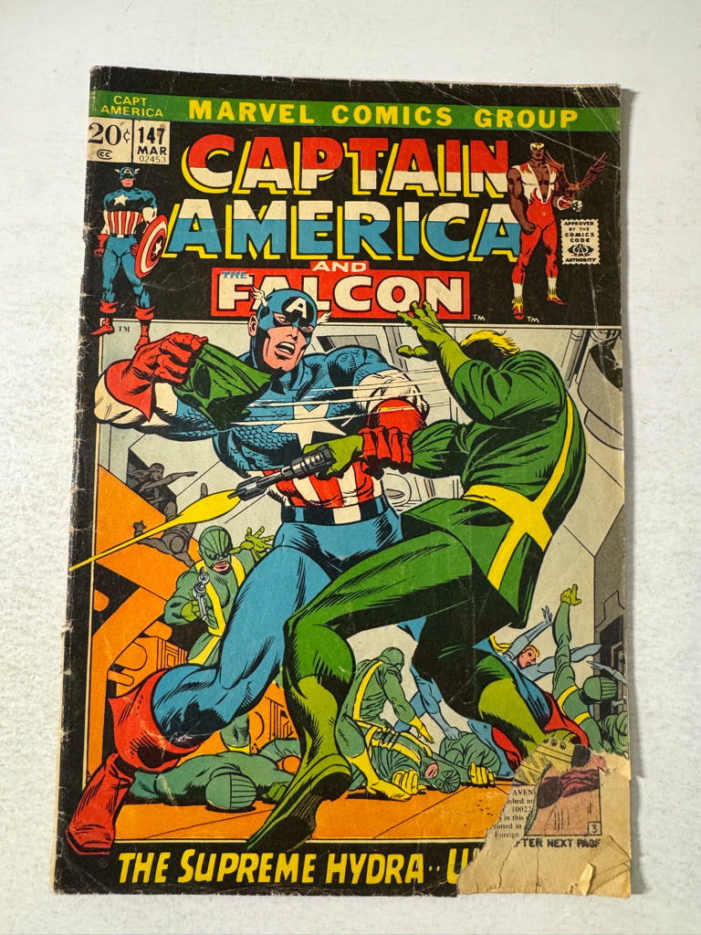 CAPTAIN AMERICA #147 PR