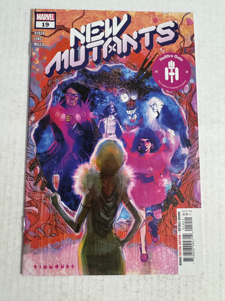 NEW MUTANTS #19 Vol 4 NM Martin Simmonds Cover