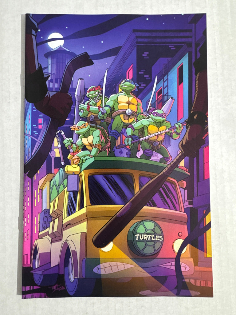 TEENAGE MUTANT NINJA TURTLES SATURDAY MORNING ADVENTURES #3 NM- 1:25 Virgin Variant
