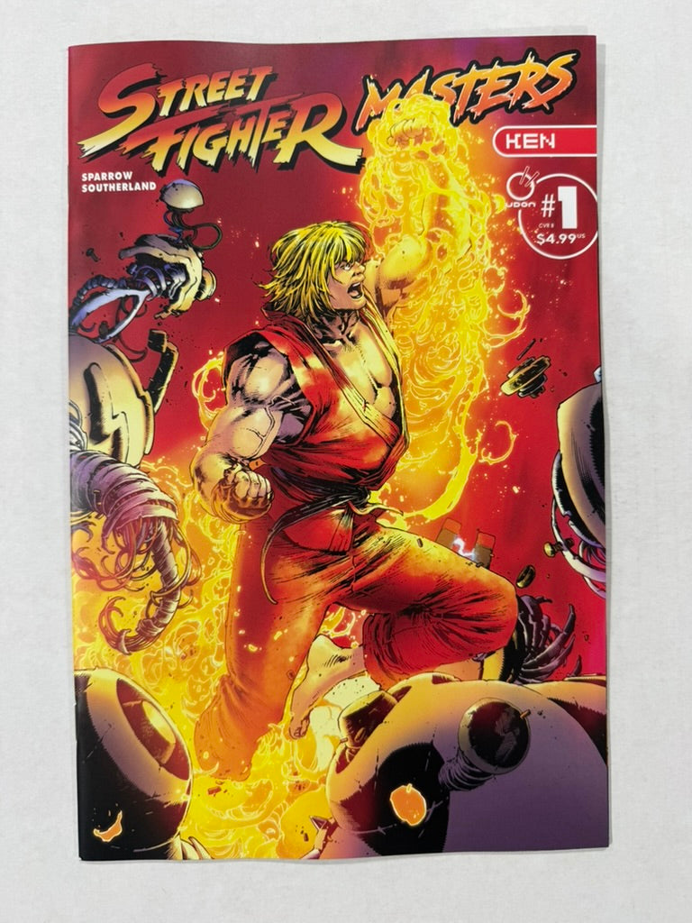 STREET FIGHTER MASTERS: KEN #1 NM Cover B Matthew Weldon Variant