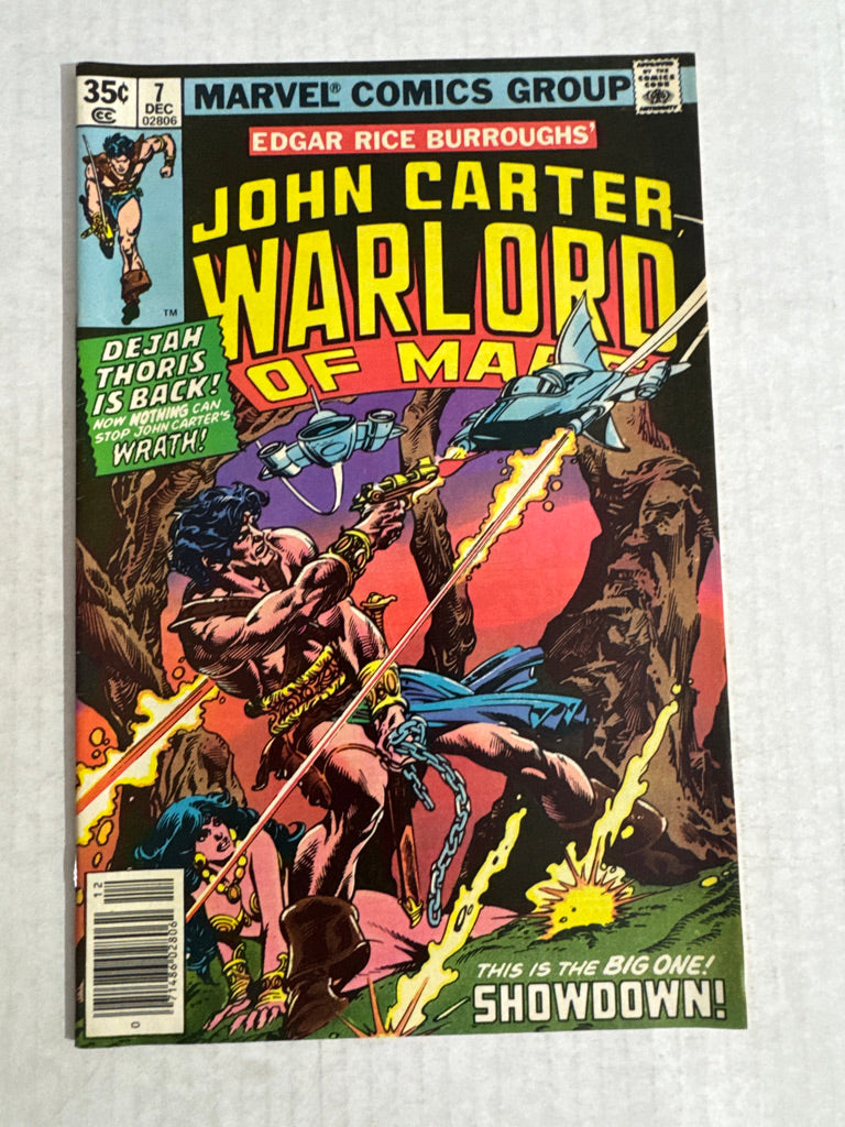 JOHN CARTER WARLORD OF MARS #7 VF