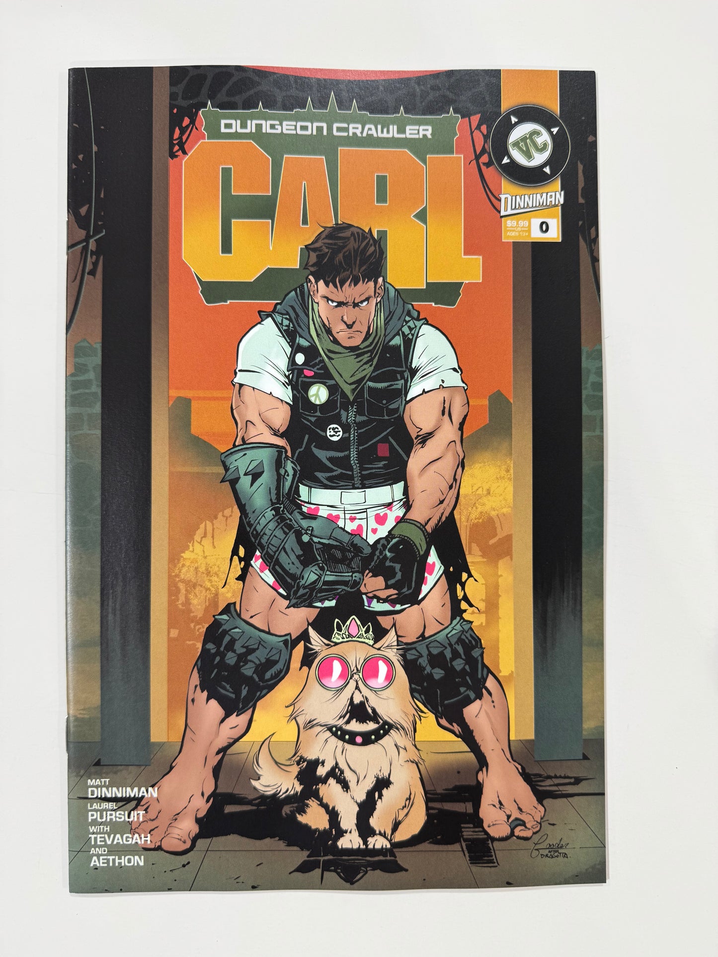 DUNGEON CRAWLER CARL SPECIAL EDITION #0 NM 2nd Printing Nathan Gooden Absolute Batman #1 Homage