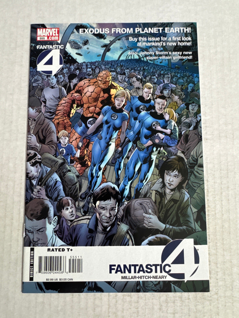 FANTASTIC FOUR #555 NM Bryan Hitch Cover