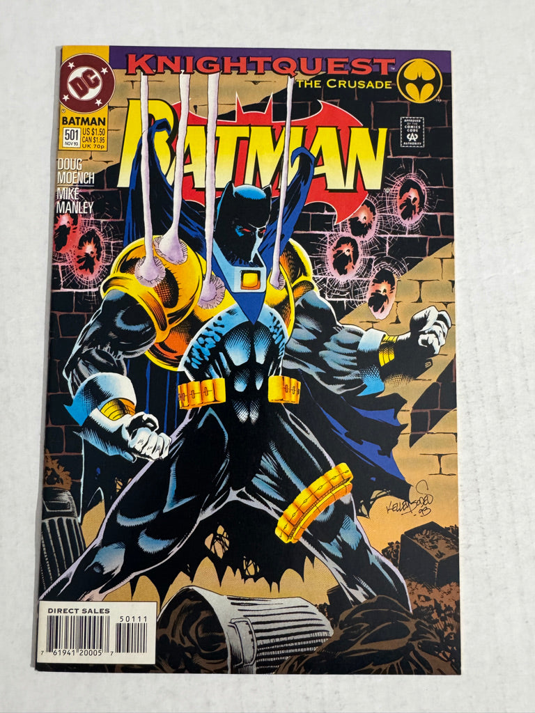 BATMAN #501 NM Kelley Jones Cover