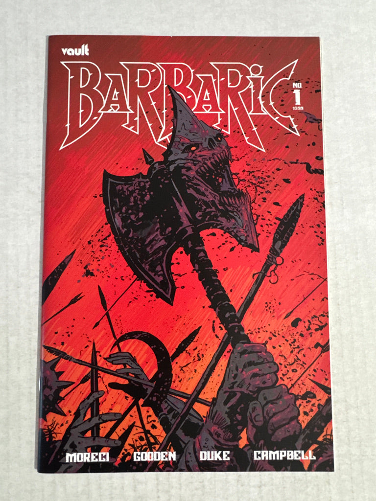 BARBARIC #1 NM- B Hixon Variant