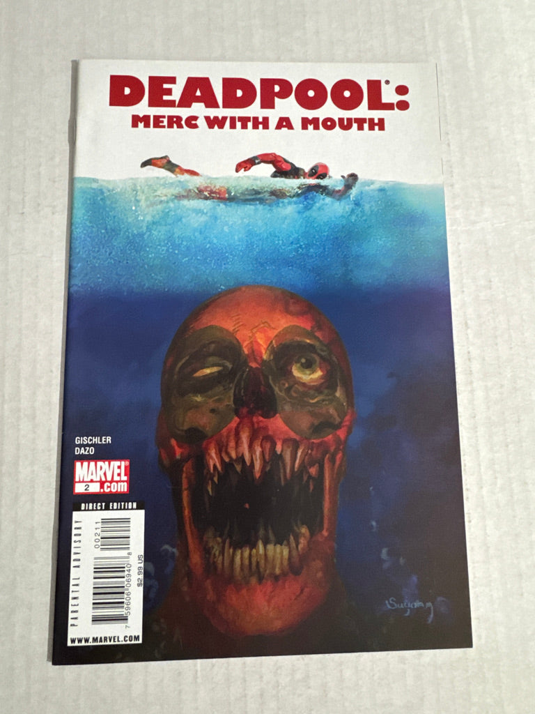 DEADPOOL MERC WITH A MOUTH #2 NM Arthur Suydam Cover