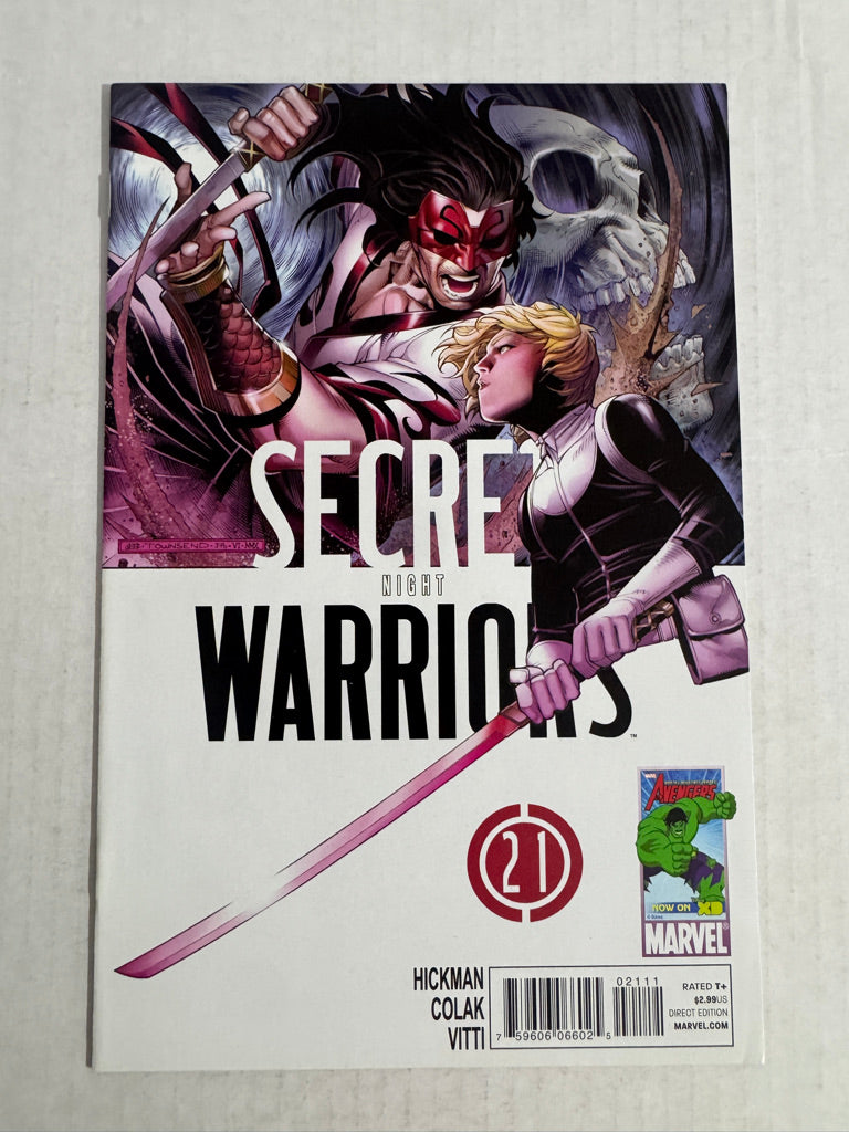 SECRET WARRIORS #21 NM Jim Cheung Cover