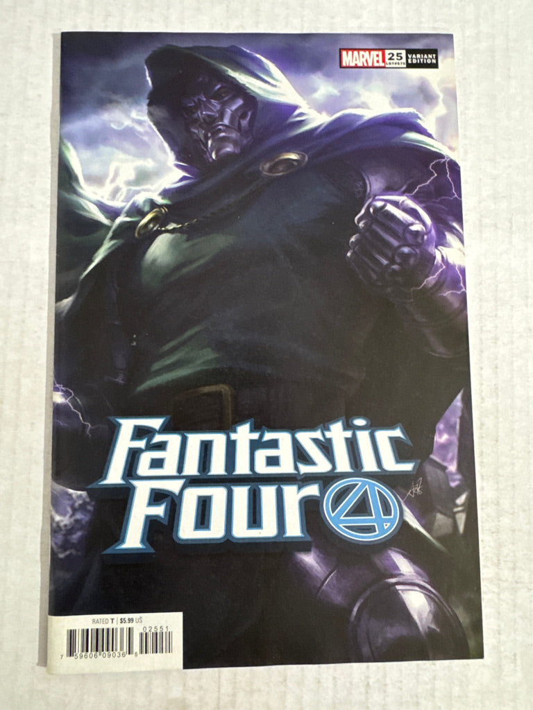 FANTASTIC FOUR #25 Vol 6 NM- Artgerm Dr Doom Variant