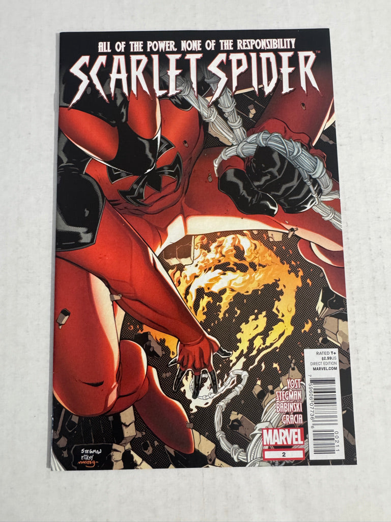 SCARLET SPIDER #2 Vol 2 VF/NM