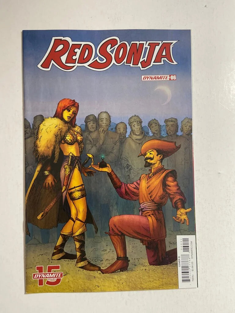 RED SONJA #6 Vol 5 VF/NM Richard Pace D Variant (Dynamite)