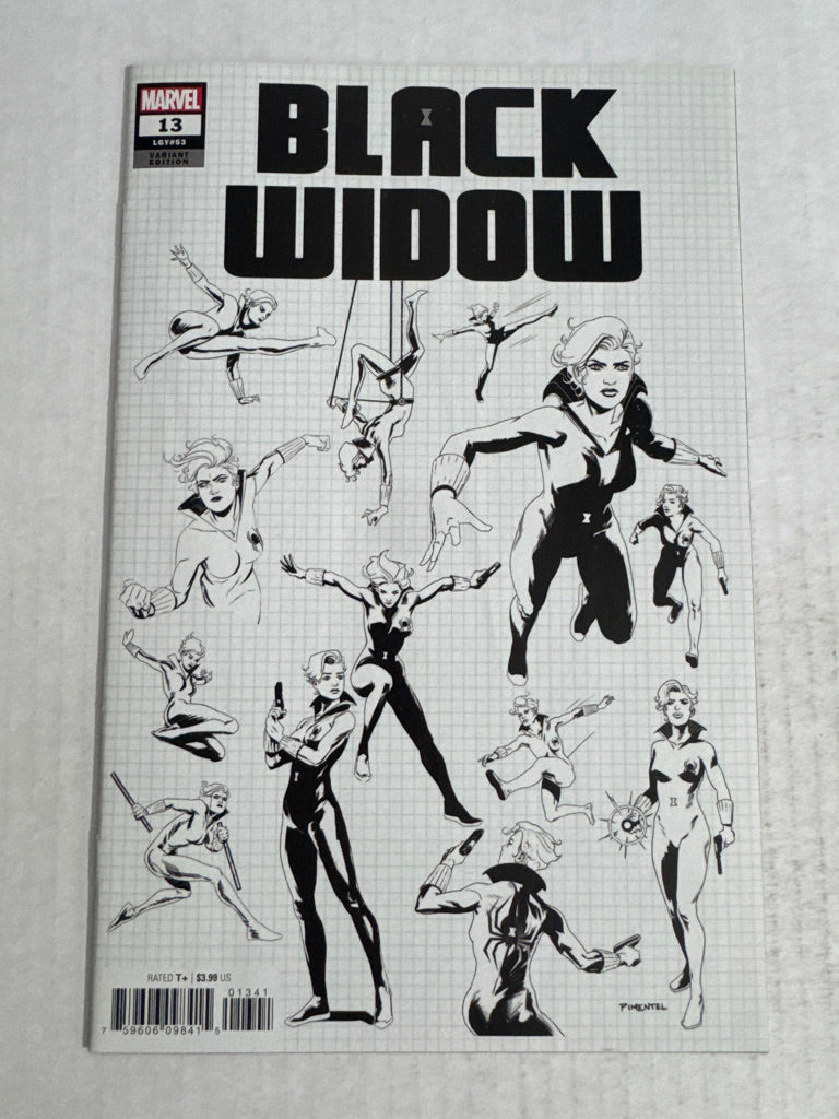 BLACK WIDOW #13 Vol 8 NM 1:50 Design Variant