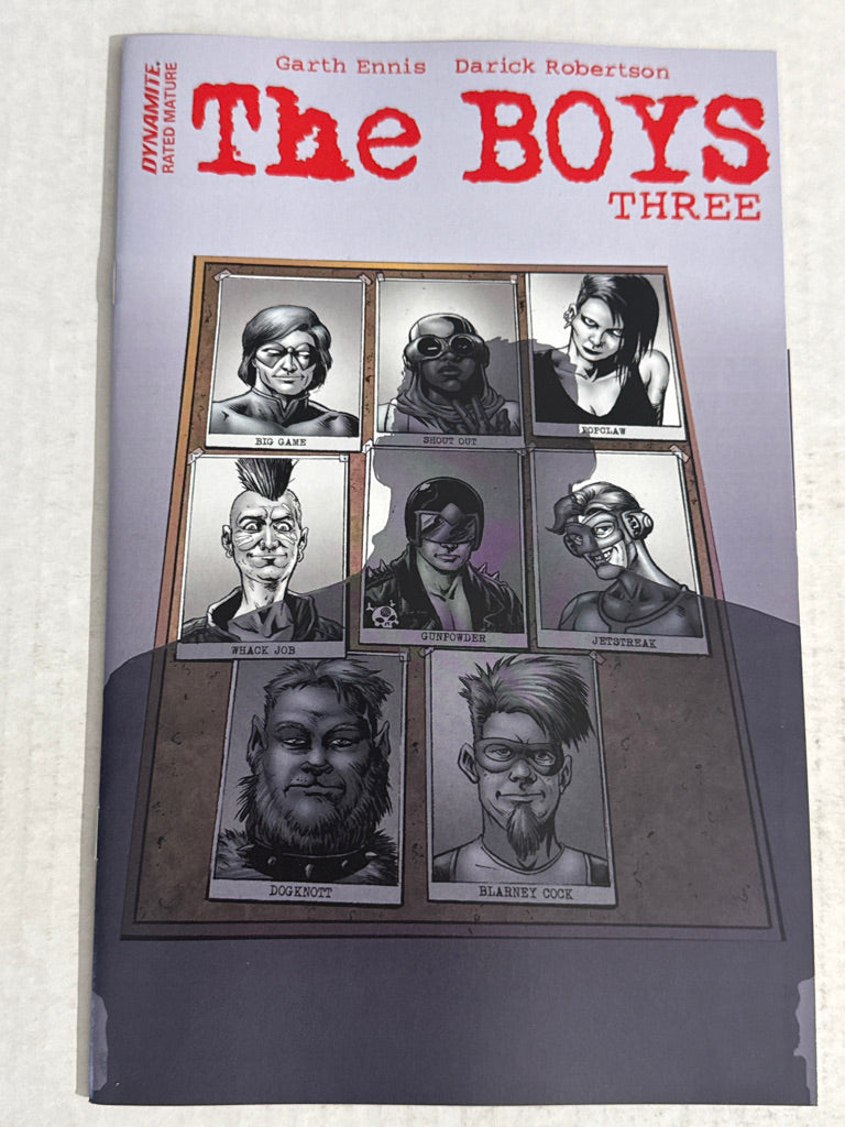 THE BOYS #3 NM Darrick Robertson Blind Bag Variant