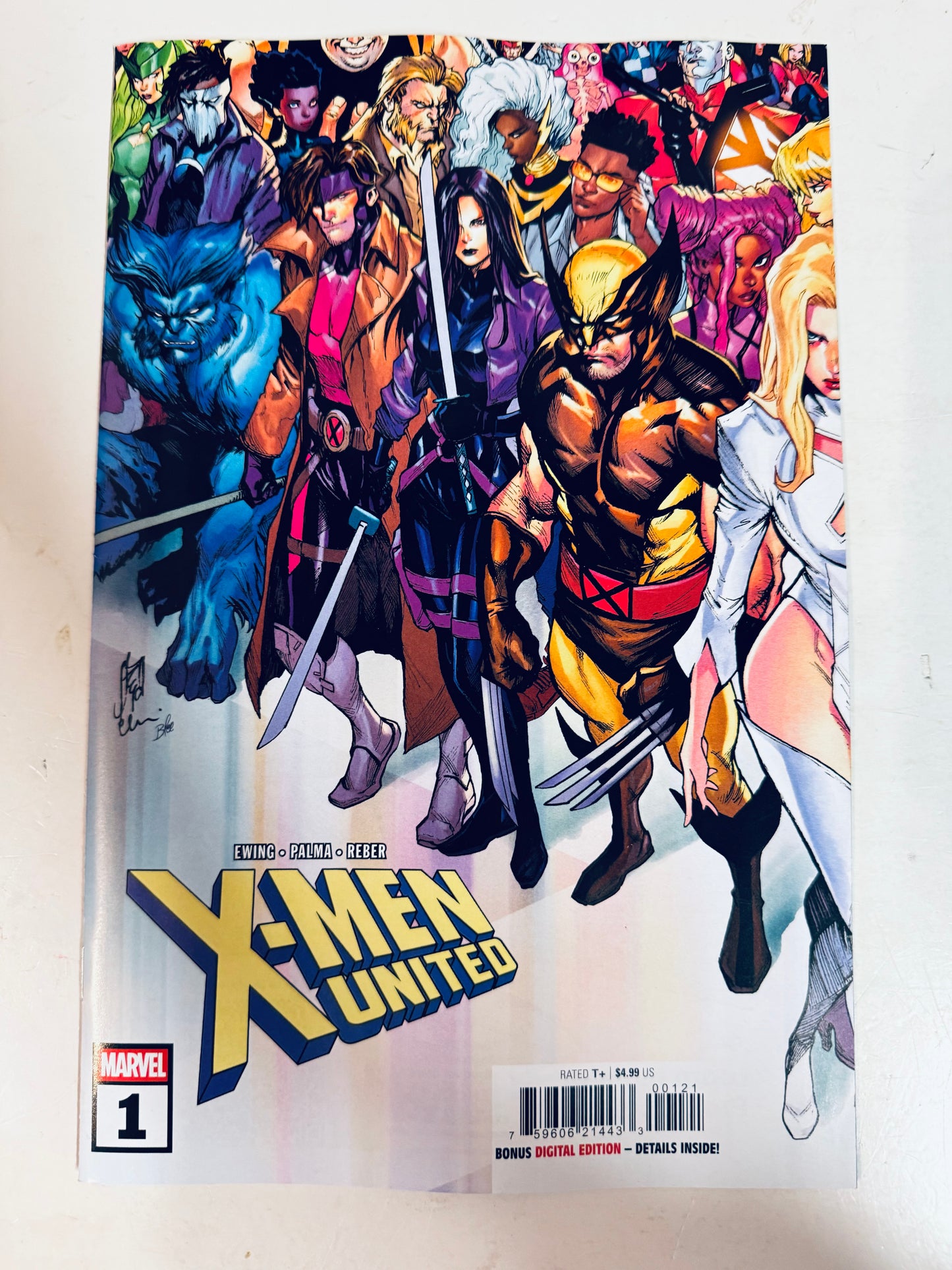 X-Men United #1 NM Stefano Caselli Connecting Variant