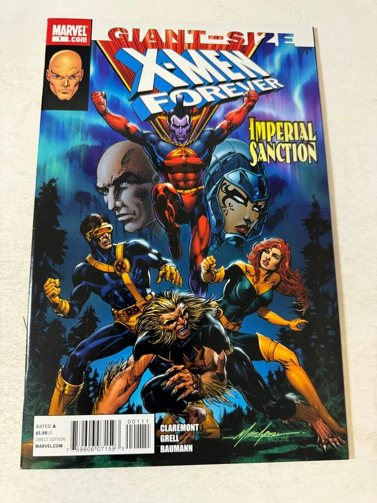 GIANT-SIZE X-MEN FOREVER #1 NM Mike Grell Cover