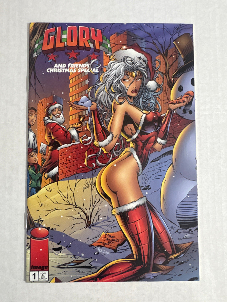 GLORY AND FRIENDS CHRISTMAS SPECIAL #1 VF Mike Deodato Jr Cover