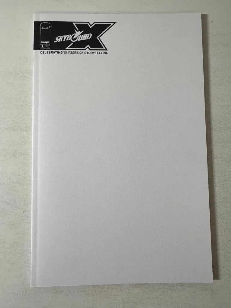 SKYBOUND X #1 NM Blank Variant 1ST APPEARNACE