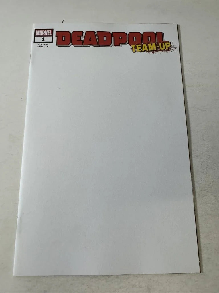 DEADPOOL TEAM-UP #1 NM Blank Variant