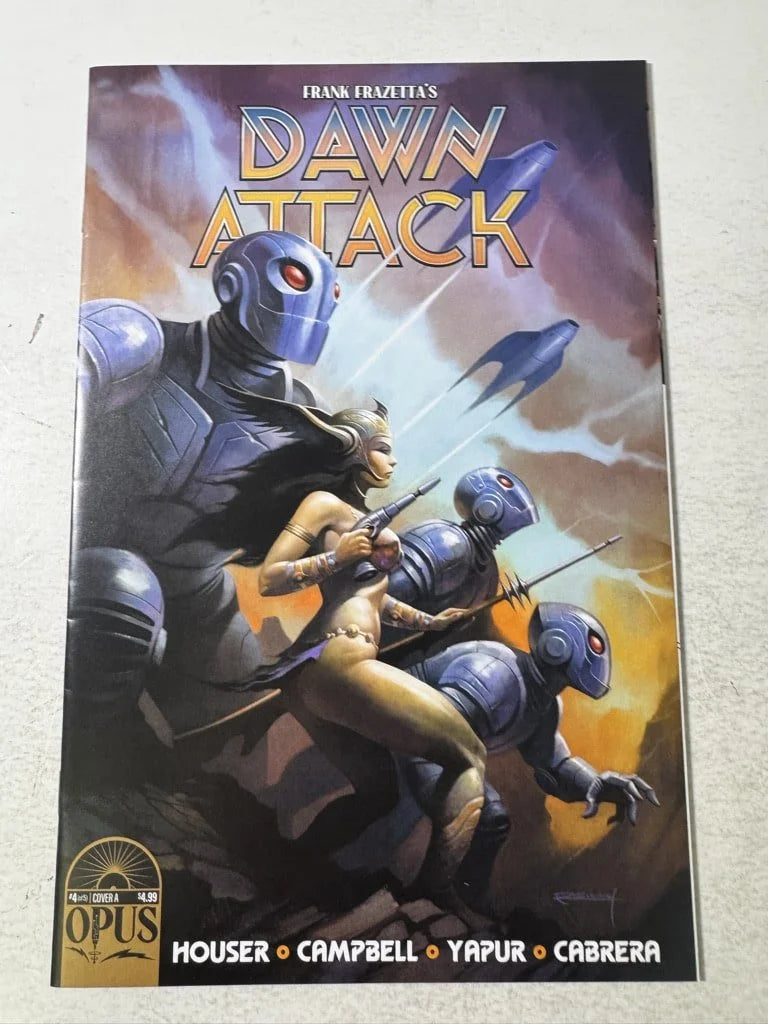 FRANK FRAZETTA'S DAWN ATTACK #4 NM-