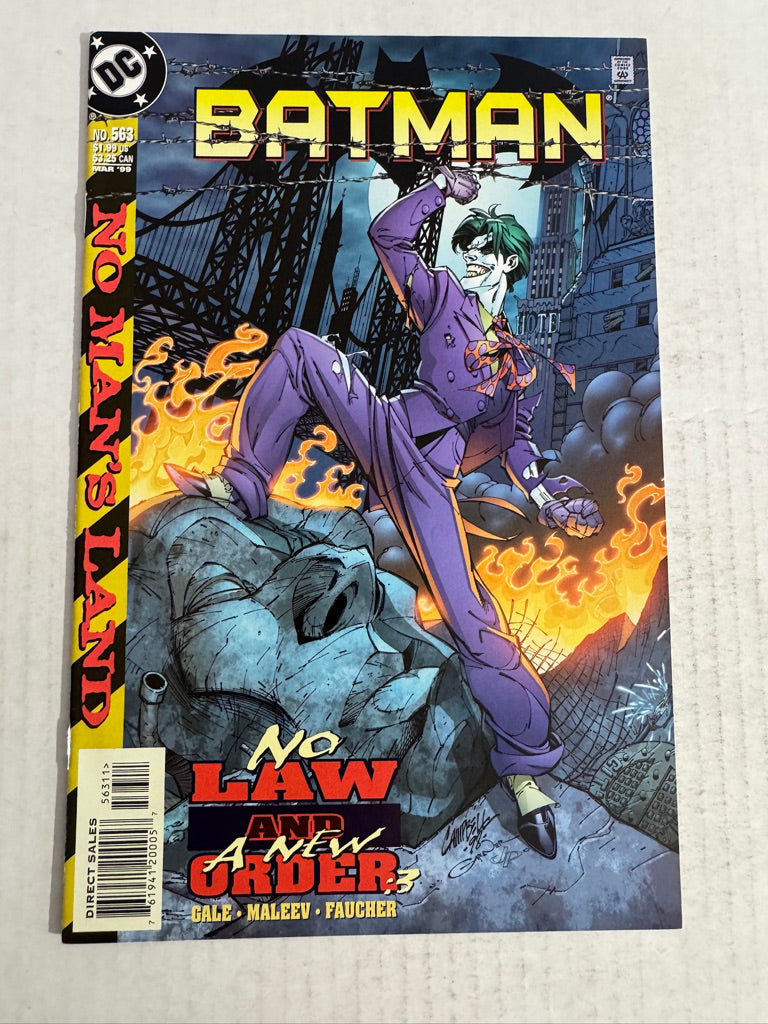 BATMAN #563 NM- J Scott Campbell Cover