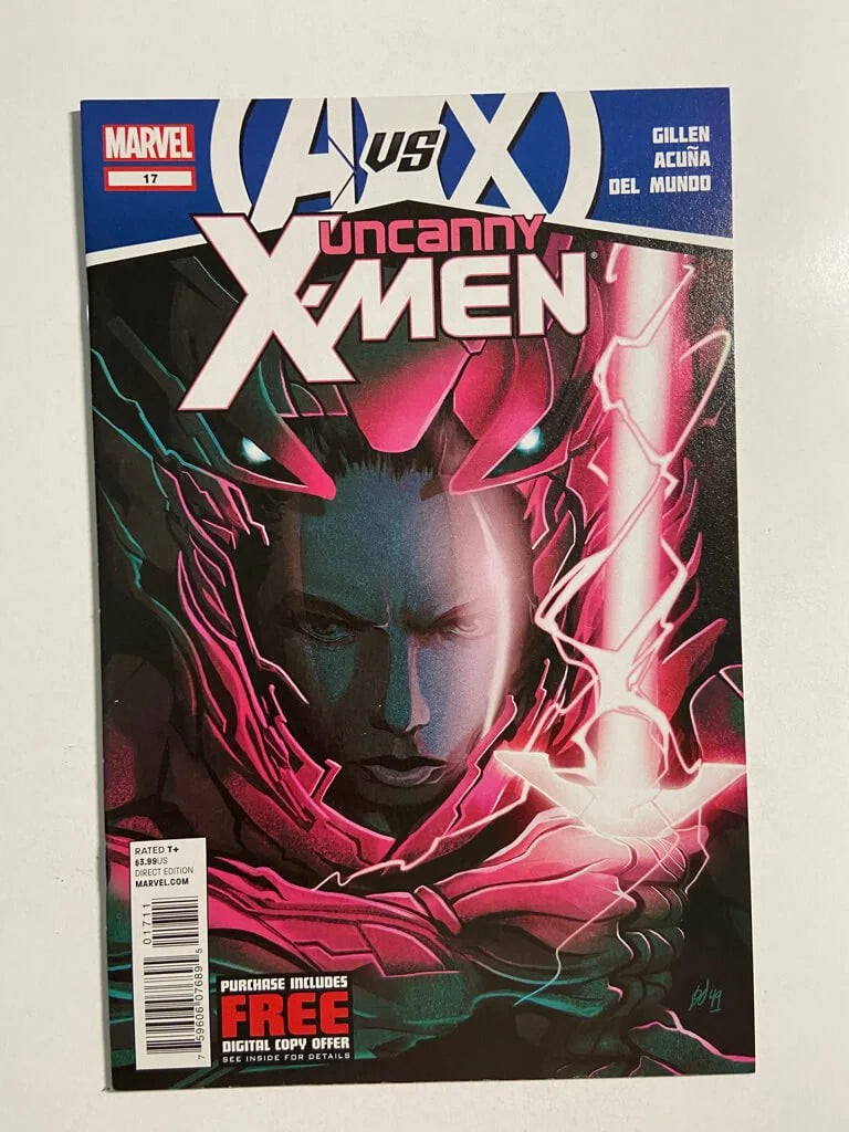 UNCANNY X-MEN #17 Vol 2 NM Mike Del Mundo Cover