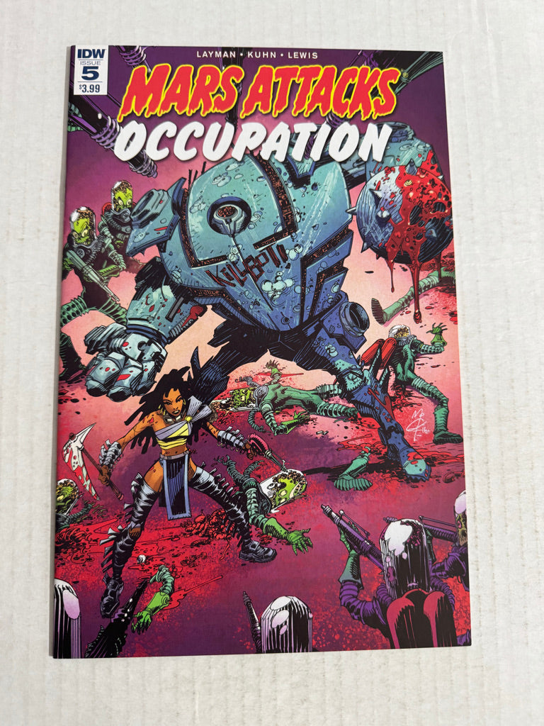 MARS ATTACKS OCCUPATION #5 NM