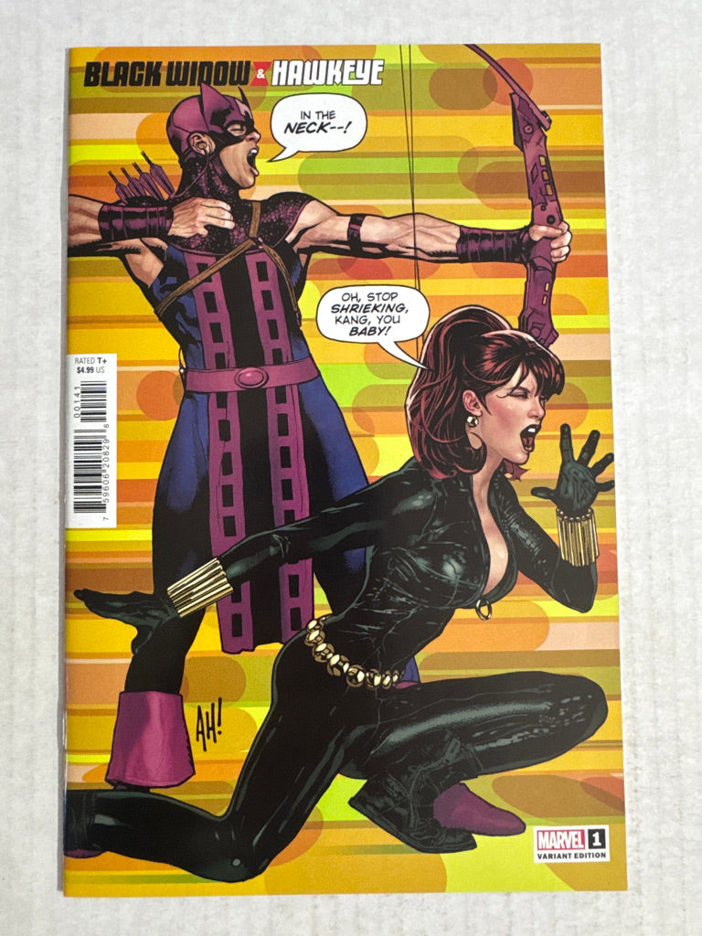 BLACK WIDOW & HAWKEYE #1 NM Adam Hughes Variant