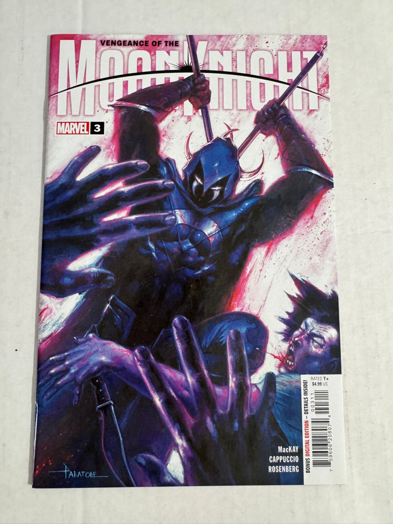 VENGEANCE OF THE MOON KNIGHT #3 Vol 2 NM-