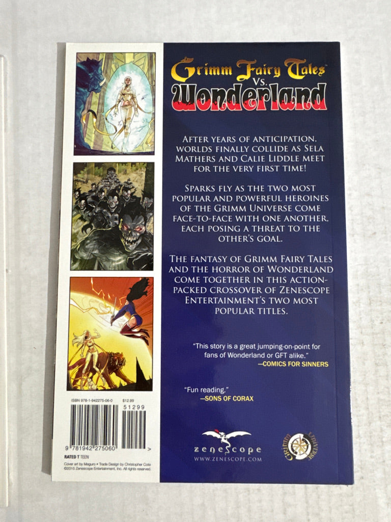 GRIMM FAIRY TALES VS WONDERLAND TPB NM